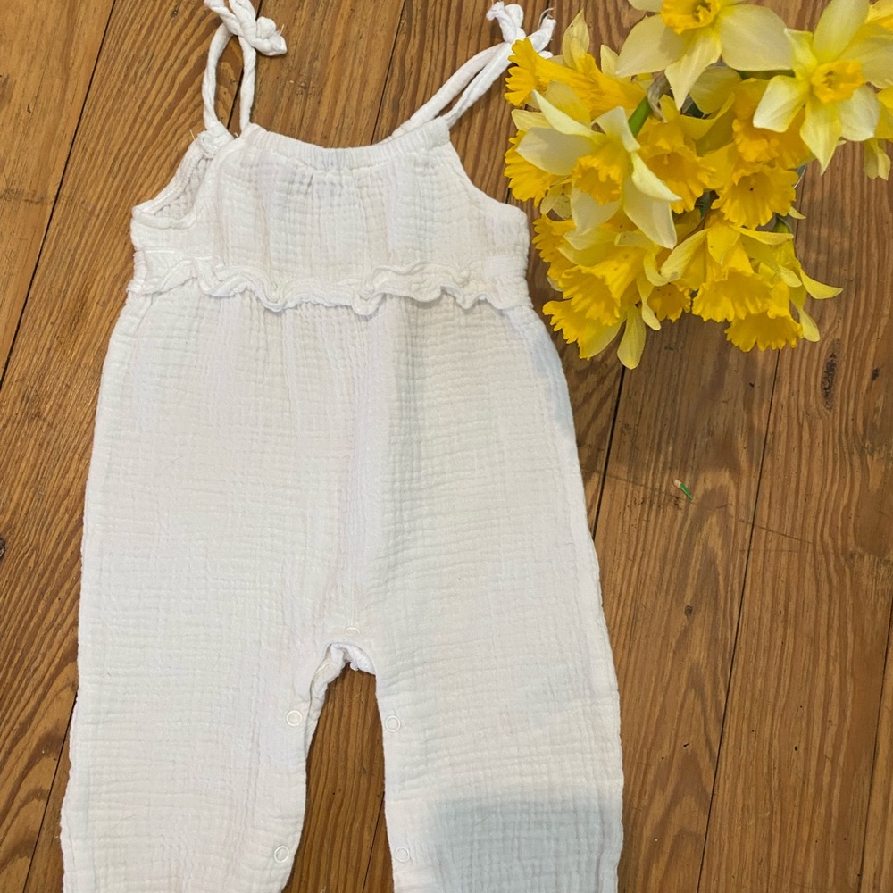 White Kids Romper Oliver & Emily’s